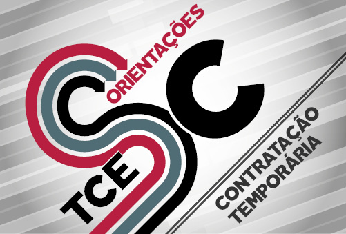 Banner ORIENTAÇÕES TCE/SC (contratação temporária)