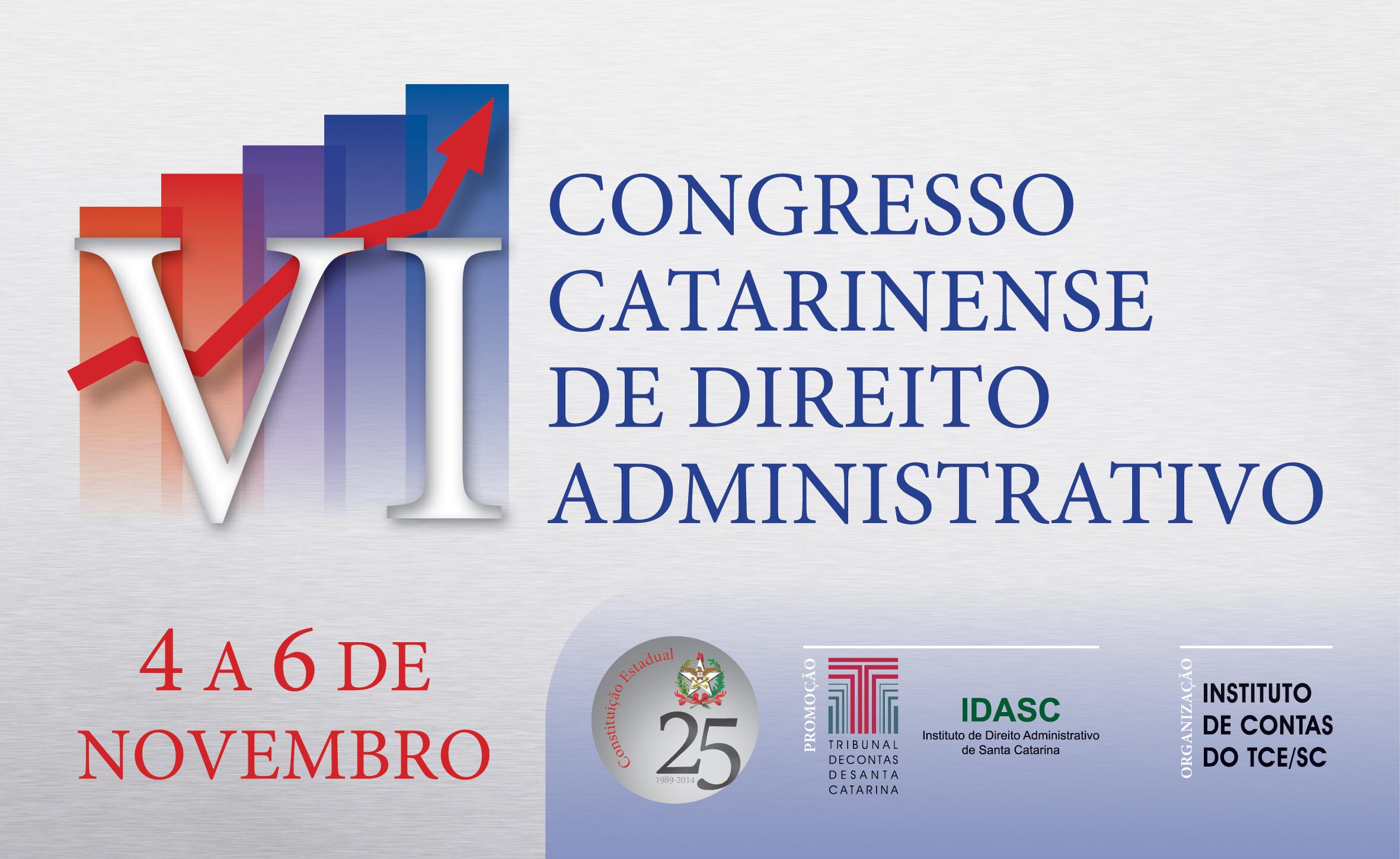 Inscrições para VI Congresso Catarinense de Direito Administrativo terminam dia 29/10