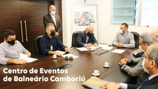 Acordo inédito proposto pelo TCE/SC possibilita liberação do Centro de Eventos de Balneário Camboriú