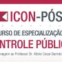 Icon-Pós divulga lista de matrículas homologadas para 1º Curso de Especialização do TCE/SC