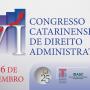 Abertas inscrições para VI Congresso Catarinense de Direito Administrativo no TCE/SC